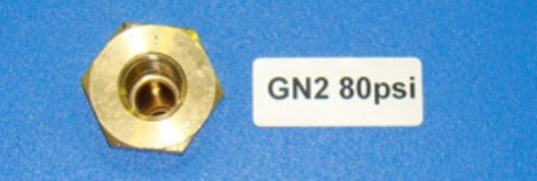 SECTION 5: OPTIONAL FEATURES OPERATION OF GN2 PURGE Facilitating the GN2 Purge 1. Connect a source of GN2 to the ¼ female pipe thread provided at the back top of the oven. 2.