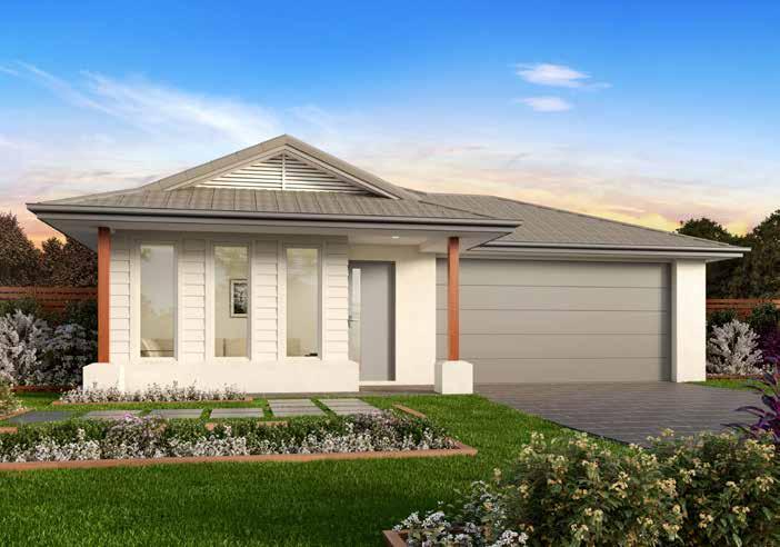 COMING OON PRINGIELD RIE, PRING MOUNTAIN ORION The Orion is an ideal flexible family home where daily life plays out over different living zones. LOORPLAN tandard Evo 0 façade floorplan shown.