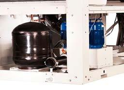 Hydronic module (option 6) The new generation of Carrier hydronic module saves a lot of installation time.
