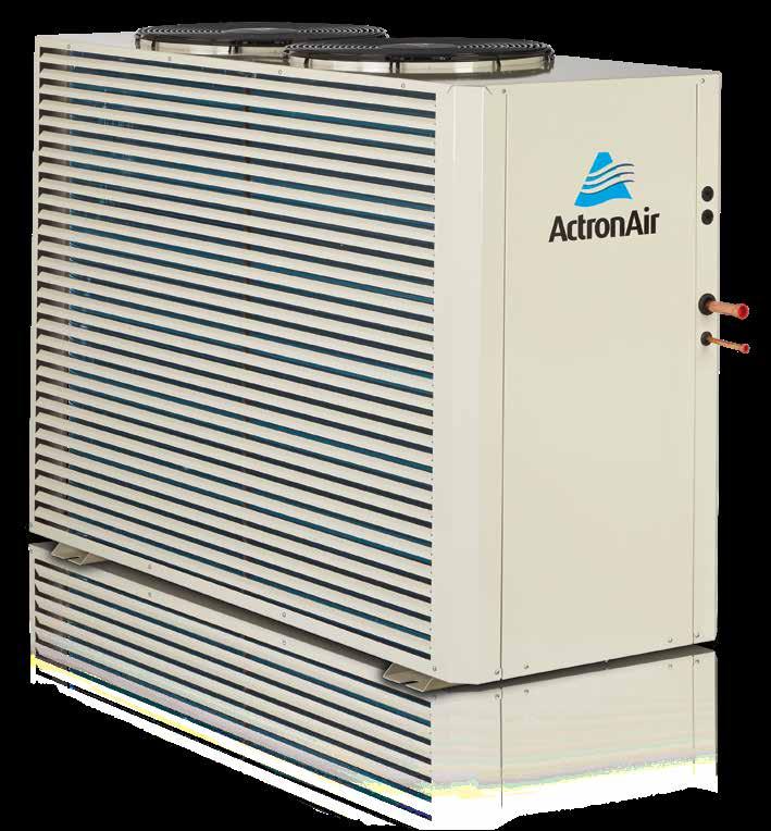 Better Features Smarter outside Vertical discharge The Classic s clever outdoor unit features a vertical, rather than horizontal, discharge of air.