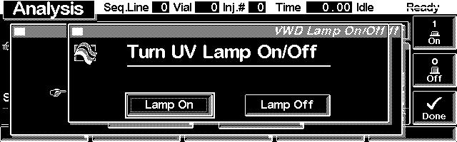 Lamp ON/OFF Use the F8 key (On/Off) to turn on the