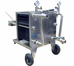 Double Filtration Plate SANITARY FILTERS WITH TRICLOVER These filters are made entirely of AISI 304 or 316