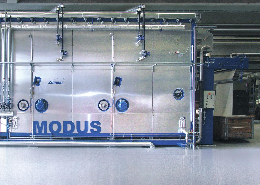 ZIMMER AUSTRIA SCREEN & COATING SYSTEMS Loop Steamer Modus (pls. see also separate leaflet) The new Loop Steamer for your textile prints, developed by Zimmer Austria.