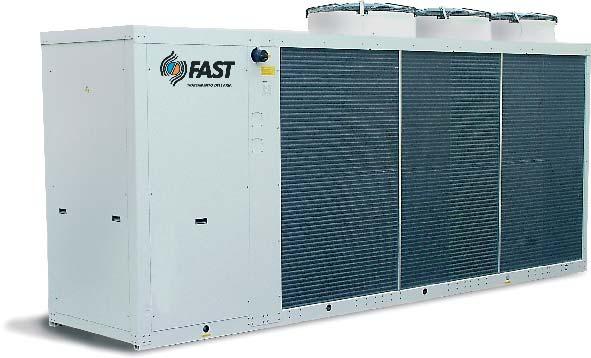 LDN Series Air cooled water chillers and heat pumps with axial fans Capacities from 37 to 480 kw.