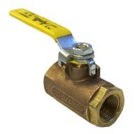 The valve opens when the compressor is on and closes when the compressor is off. The valve is rated for 300 psig (20 kpa).