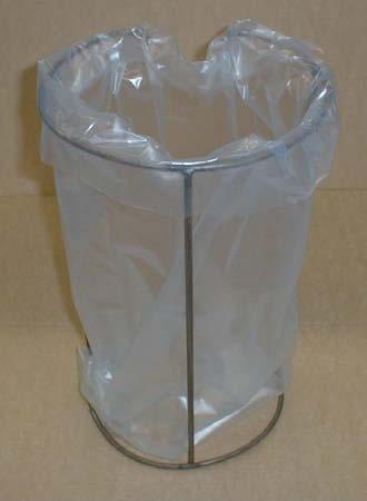7. Pour solvent waste into receptacle bag. Maximum level is 3.1 Inches (8 cm) below bottom of vapor manifold. The unit is designed for a maximum volume of 5.28 US Gallons (20 litres).