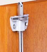 URE Multipoint locking Multi-point escape devices offering a high level of security whilst ensuring safe exit at all times. uitable for single or double doors.