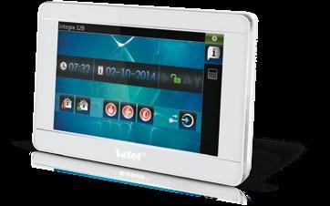 Pioneer solutions applied in the INT-TSI keypad offer the installer unlimited possibilities to create user s interface so that everyday system control is intuitive, nice and easy.
