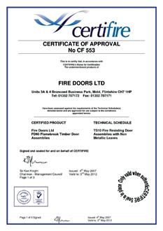 Design and Specification How to prove it The label proves to your customer or building control that the product has been certified by a third party and as long as it has been correctly installed and