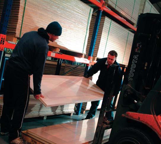 Installation Delivery is sufficient labour to handle doors and components. are trained in manual handling heavy objects.