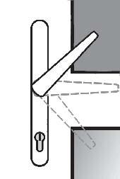 locking is disengaged and open (with lever/pad handle continue to turn key until door opens) To help maintain your panel door hardware, please take the time to carry out the following: