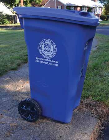 Town of Wakefield Automated Trash Collection Single Stream Recycling Bulky Items White Goods Yard Waste CRTs TVs Town of Wakefield Department of Public Works Town Hall