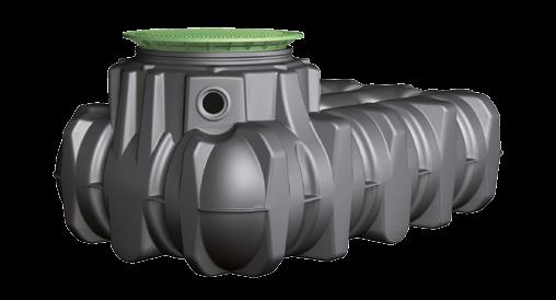 Tank Platin flat rainwater tank Choose your required size Platin flat rainwater tank Suitable for vehicle loading 1) 80 %* less digging compared with a cylindric cistern*.