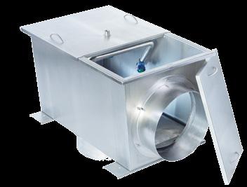 ) with DN 400 (16") l Patented filter technology l Larger connections on request l Includes cleaning unit l Height loss of just 45 mm