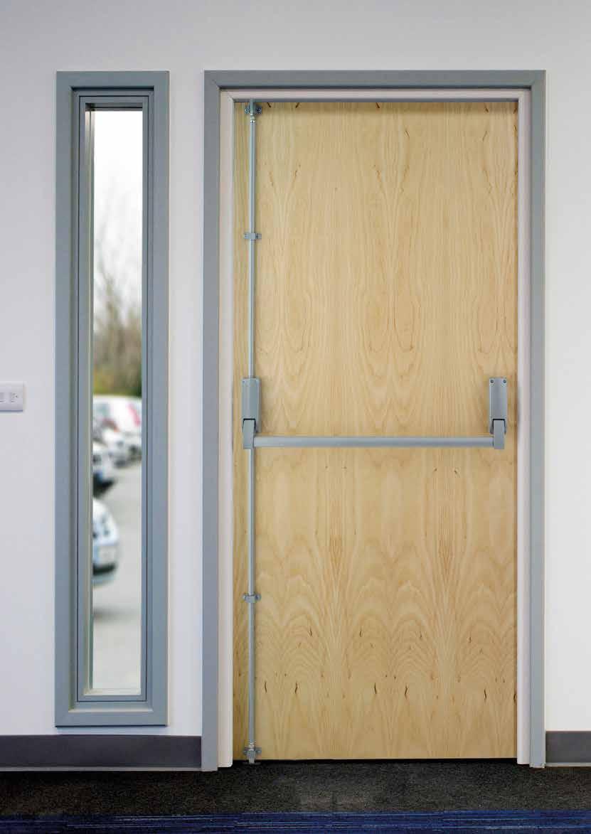 Briton 376 Series - Panic and emergency exit hardware In distinct contrast to the modular nature of the Briton 560-570 Series, the long established Briton 376 Series is supplied as a complete boxed