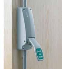 Briton 376 Series - Emergency exit hardware EN179 Classification - 376B1342BA These products should never be used in areas open to the general public.