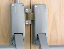 Briton 376 Series accessories Pullman latches For doors that are subject to high levels of traffic, for