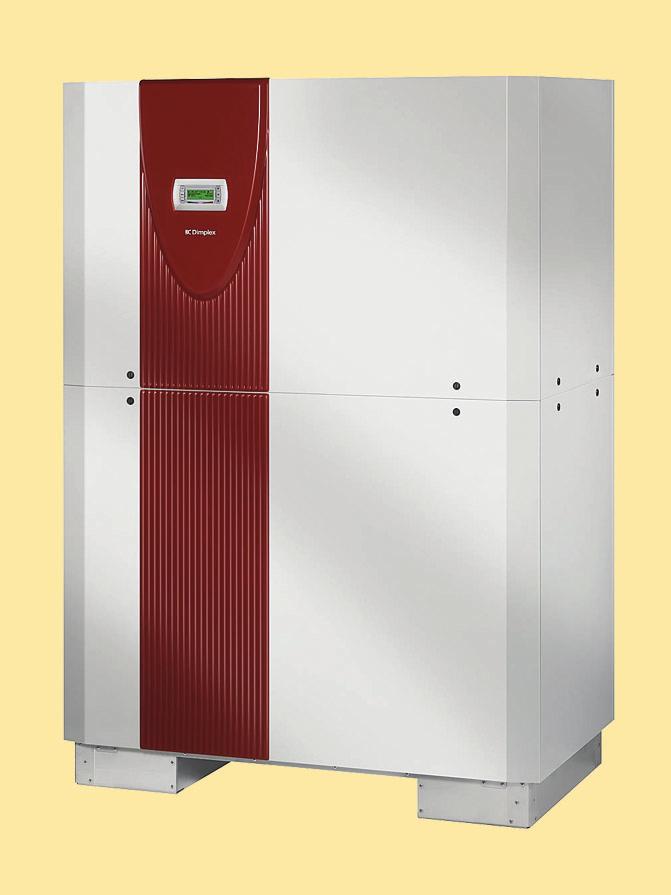 Reversible brine-to-water heat pump Max. flow temperature in heating operation 55 C Min.
