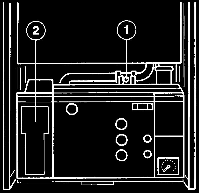 7.1.5 Removal of combustion chamber cover (fig. 59). Remove front casing as in Section 7.1.3, Slacken the 2 case retaining screws (2). Undo the 5 captive inner casing screws (3). Remove screw (4).
