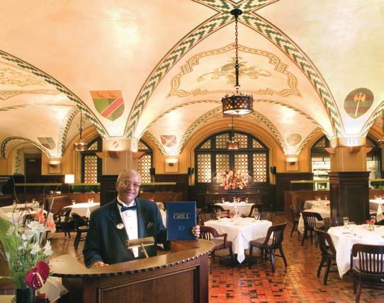 Detroit Athletic Club Grill Room Framed in fumed oak and perfectly appointed, the Grill Room is arguably Detroit s finest restaurant and remains one of the most valued of