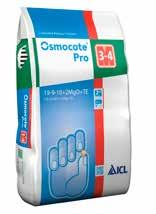 Osmocote Exact Tablet: the power packs Osmocote Pro: lowest cost in use.