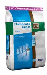 Daily nutrient release of rd generation Osmocote Exact Standard compared to 4 th generation Osmocote Exact Hi.End.. Osmocote Exact DCT 4th generation Osmocote Exact Hi.