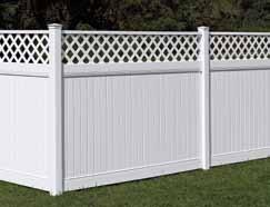 Size: 6' high x 8' wide Pickets: 5/8" x 11-3/8" tongue & groove Brookhaven bracketed fence styles are not recommended for areas where wind speeds exceed 60 mph.