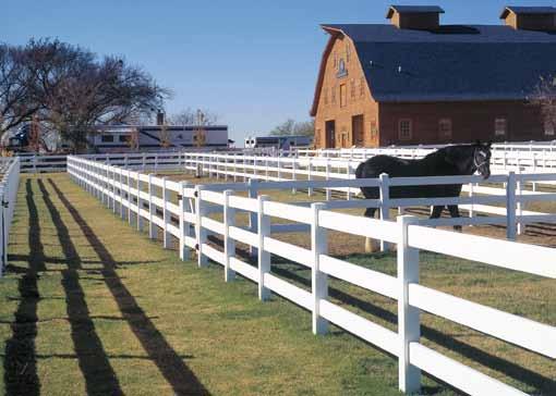 Available with CertaGrain texture, our post & rail fence offers the authentic look of painted wood fence with the durability, low maintenance and proven performance of CertainTeed s