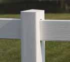 provides an authentic, wood-like appearance you won t find on any other vinyl fence products.