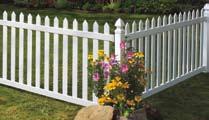 Pre-formed channel rails make privacy assembly a snap Convenient section packs assembled or unassembled Few parts and