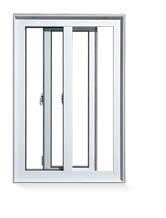 Casement The elegant casement windows are hinged on the side of the frame and