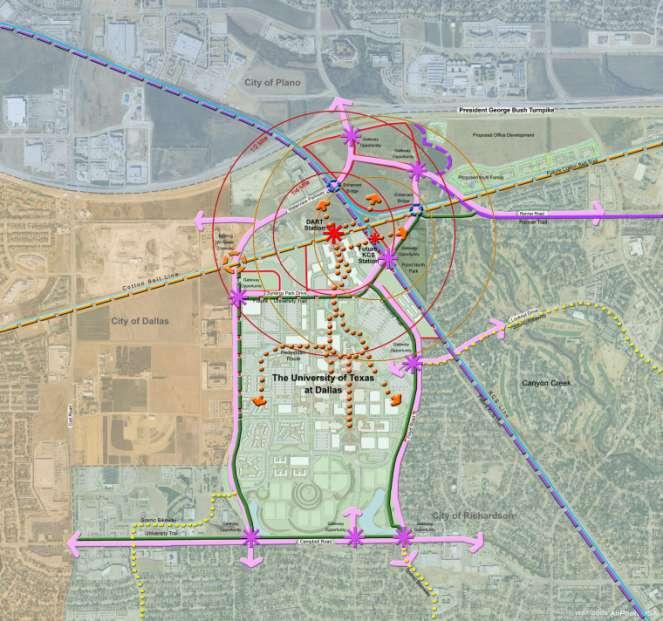 Task 1: Analysis Existing Campus Station Area Primary Gateways