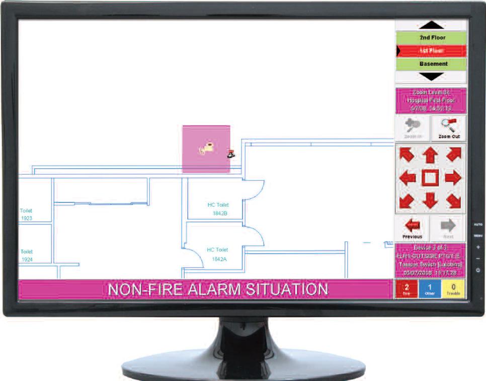 Features (Continued) Product Image Reference Additional Fire Alarm Network capabilities (continued): Compatible with IMS (Information Management Systems) and GCC (Graphic Command Center) on the same