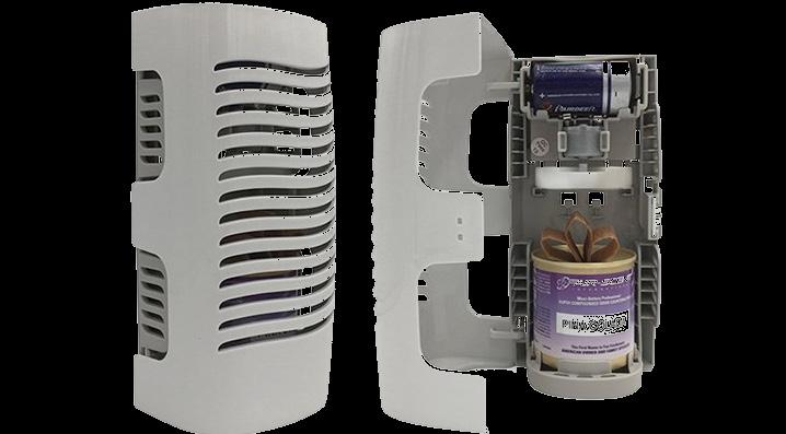 aromabeam Scent Delivery System Utilizes dry vapor technology.