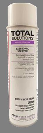Baseboard Stripper Features gel formula that removes excess floor finish and wax