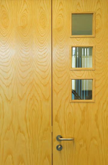 General Information Fire door frame or lining Frame or lining thickness would usually be tested at a minimum 30 mm (finished size, excluding stops) or the thickness given in the manufacturer s