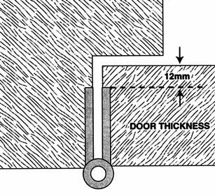 Section 2: Hinges Page 25 The diameter of the screw will also play a significant role in supporting the door particularly in fire.