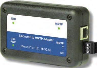One router is required for each MS/TP network. MAC Address The physica MAC address of the FAC adjustabe between 4-127 and is set via the DIP switch on the front of the unit.