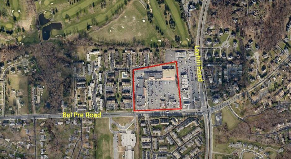 Project Description Vicinity The Subject Site is located in the northwest quadrant of the Layhill Road and Bel Pre Road intersection, and is surrounded by multifamily and commercial uses.