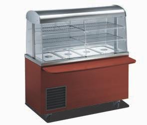 electrolux fit system 9 Refrigerated ventilated display on open well units Serve and
