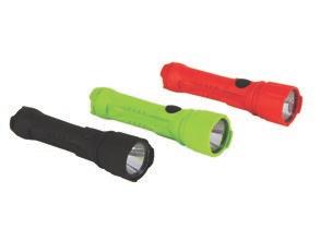 > > Zone Zero intrinsic safety rating > > High output LED > > Fully waterproof to one metre > > Available in three colours: hi-vis green, safety orange and black > > Optional holster constructed of
