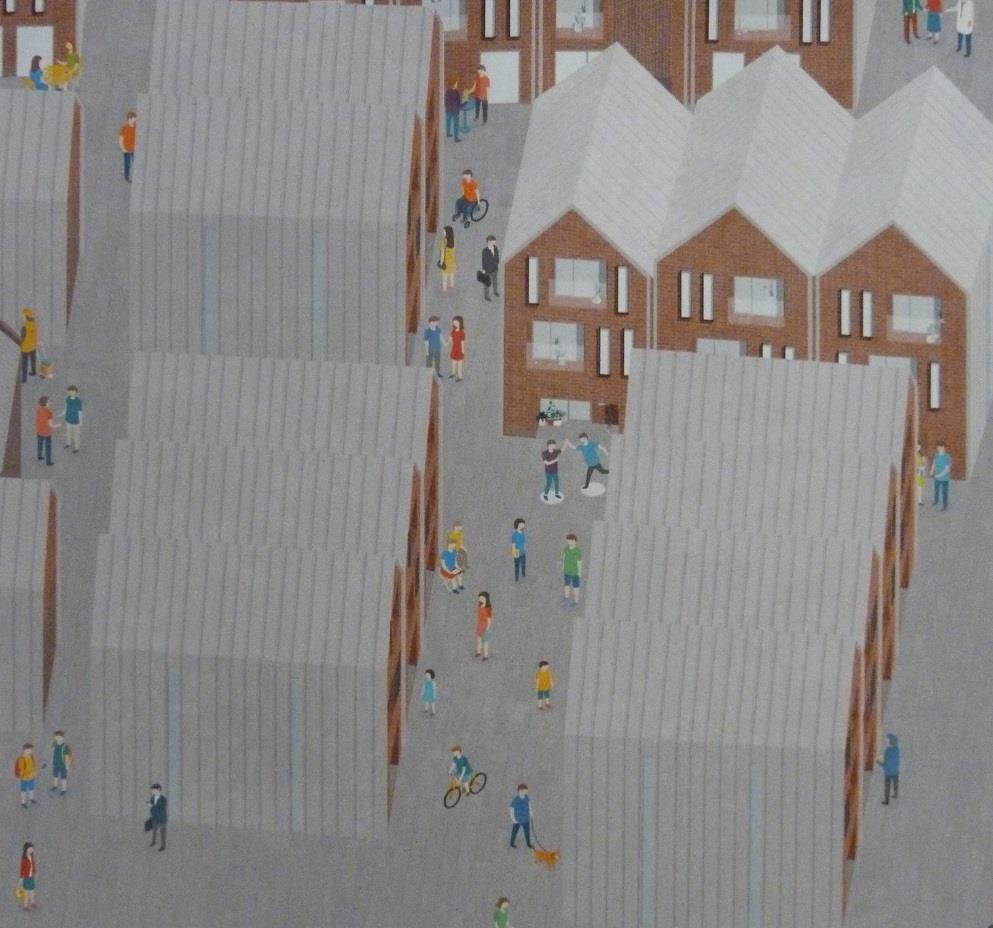 of public space, and the animation