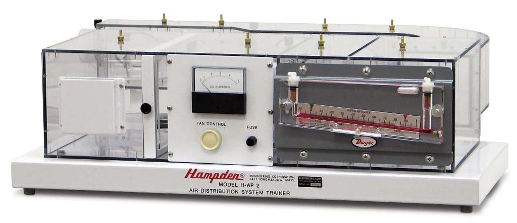 Air Distribution Systems Bulletin 227-2B Purpose H-AP-2 Air Distribution System Trainer The Hampden Model H-AP-2 Air Distribution System Trainer is designed to acquaint the student with the