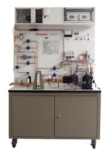 Heat Pump Trainer Bulletin 237-107E H-RST-12 Heat Pump Trainer Purpose The Hampden Model H-RST-12 Heat Pump Trainer provides the student with an introduction to the principle components of heat pump