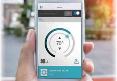 FEATURES FGLair APP Control your home s climate anytime, anywhere! Access control functions remotely from any smartphone or tablet.