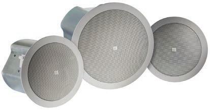 CONTROL 10 SERIES AFFORDABLE BLIND-MOUNT CEILING SPEAKERS Control 10 Series in-ceiling loudspeakers meet the increased market demand for superior sound quality, installation-friendly features and