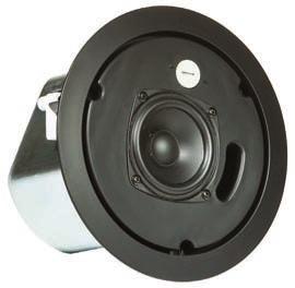 They are ideal for applications where excellent sound quality is needed for medium-volume music playback and paging.