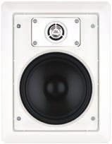 CONTROL CONTRACTOR EASY TO INSTALL IN-WALL SPEAKERS 126W/WT 128W/WT The Control 100 Speakers are premium in-wall speakers designed for applications where top performance from a loudspeaker with