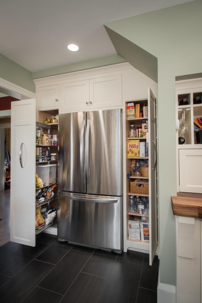 AFTER PHOTO: #4 Lots of pantry storage is just steps away from the