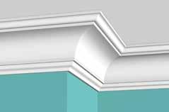 The high ceiling profi les featured here are perfect for CASING PANEL MOULD higher, more dramatic ceilings and walls